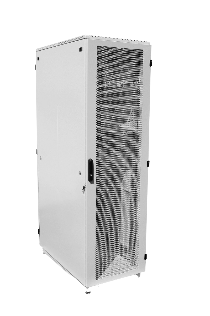 ЦМО ШТК-М-42.8.10-48АА Шкаф телекоммуникационный напольный 42U (800 ? 1000) дверь перфорированная, задние двойные перфШТК-М-42.8.10-48АА фото
