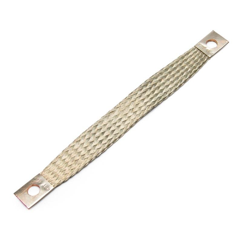 ПЗ-10-1000 Провод заземления плетеный, сечение 10 мм2, М6, L=1000 мм, луженый фото 2