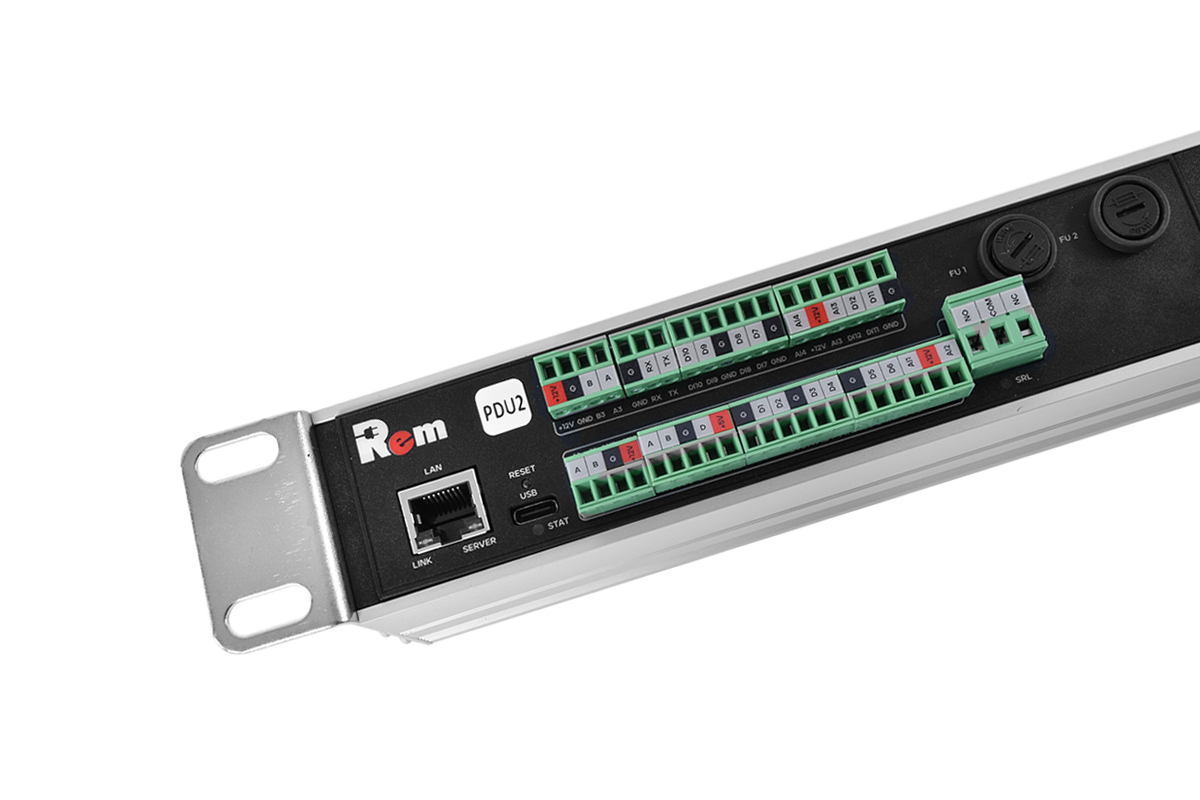 Rem R-2MC3-3x16-24S-MI-1820-3-3PN Верт блок розеток Rem-2MC,LINUX,мониторинг,измерение,3~16A,24S,1820мм,вхIEC309,шнур 3м фото 7