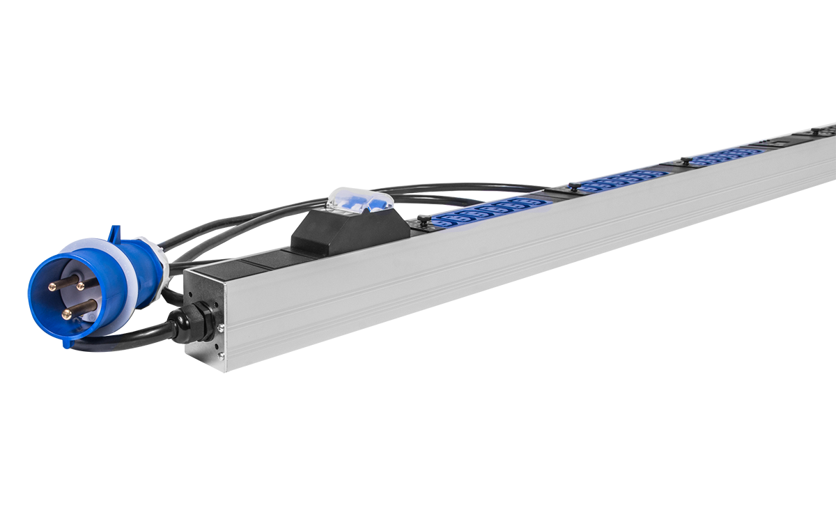 Rem R-2MC3-32-36xC13-A-MCL-1820-3-2P Верт блок розеток Rem-2MC, Linux, мониторинг, измерение, управление,  1 фаза 32A, авт, 36C13, 1820 мм, вх IEC 309, шнур 3м фото 7