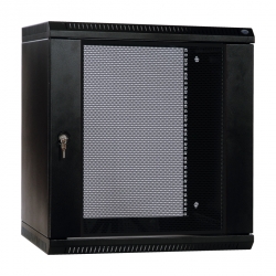 ШРН-Э-15.500.4-9005 ЦМО Шкаф настенный 15U разборный 600х520 дверь перфорированная, черный
