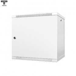 ТЕЛКОМ TL-9.6.4-M.7035Ш Шкаф 9U 600x450x490мм (ШхГхВ) телекоммуникационный 19 настенный, дверь металл, цвет серый (RAL7035)