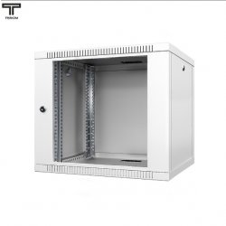 ТЕЛКОМ TL-9.6.4-С.7035Ш Шкаф 9U 600x450x490мм (ШхГхВ) телекоммуникационный 19 настенный, дверь стекло, цвет серый (RAL7035) (3места)
