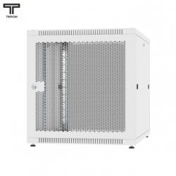 ТЕЛКОМ TLN-12.6.10-ПМ.7035Ш Шкаф 12U 600x1000x623мм (ШхГхВ) телекоммуникационный 19 напольный, передняя дверь перфорация - задняя дверь металл, цвет серый (RAL7035)
