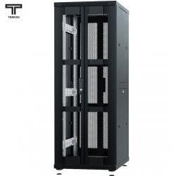 ТЕЛКОМ ТС-37.6.6-П2П Шкаф 37U 600x600x1765мм (ШхГхВ) телекоммуникационный 19 напольный, передняя дверь перфорация - задняя дверь перфорация распашная 2-х створчатая, цвет черный (RAL9005)
