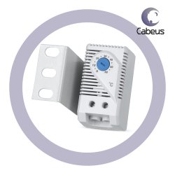 Cabeus KTS011 Термостат нормально-разомкнутый 0-60°C для охлаждения, с креплением