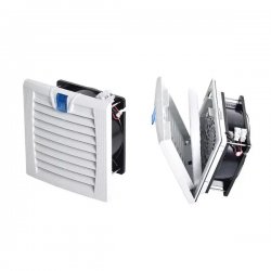 Вентиляторный модуль LINKWELL ELECTRIC LK3240, с фильтром, 24V, 254х254х47 мм (ВхШхГ), вентиляторов: 1, 50 дБ, IP54, поток: 220 м3/ч, для шкафов