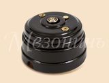 GE70321-05 Розетка ретро фарфоровая телевизионная SAT, Коллекция Новая Голландия, черный, Мезонин