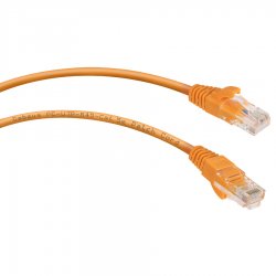 Cabeus PC-UTP-RJ45-Cat.5e-0.15m-OR Патч-корд U/UTP, категория 5е, 2xRJ45/8p8c, неэкранированный, оранжевый, PVC, 0.15м