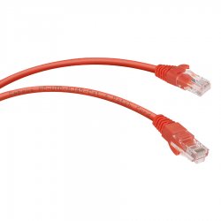 Cabeus PC-UTP-RJ45-Cat.6-1m-RD Патч-корд UTP, категория 6, 1 м, неэкранированный, красный