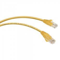 Cabeus PC-UTP-RJ45-Cat.6-0.5m-YL Патч-корд UTP, категория 6, 0.5 м, неэкранированный, желтый