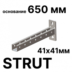 STRUT-консоль 41х41мм RC19, основание 650 мм RC19