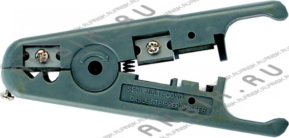 Cabeus HT-S501A Инструмент для зачистки и обрезки витой пары (UTP/STP) и телефонного кабеля диаметром 3.2 -9 ммHT-S501A фото