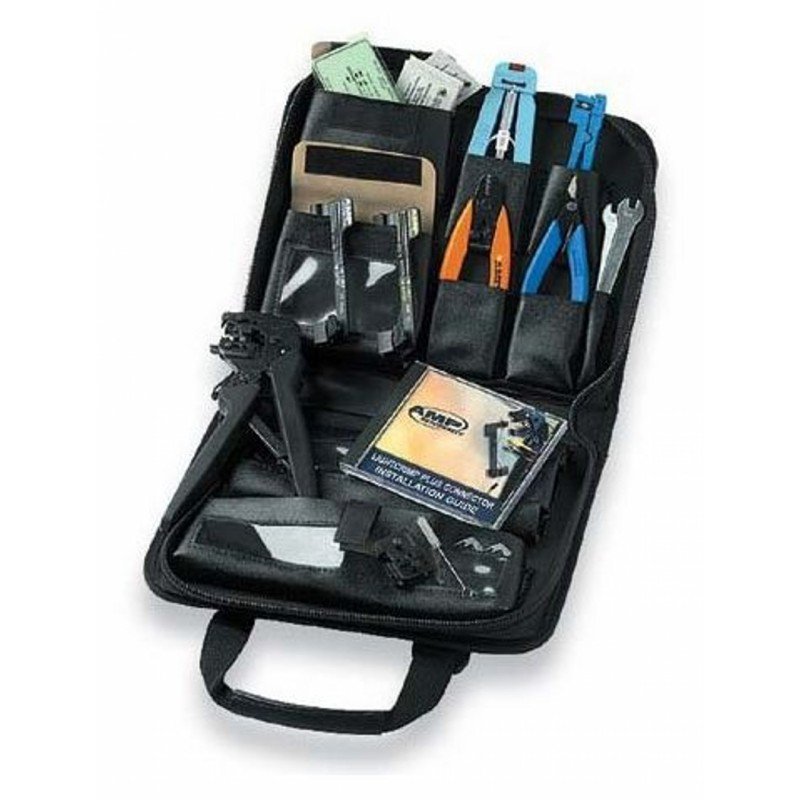 Комплект инструмента для монтажа разъемов LightCrimp+ ST, SC, MT-RJ, CoreLink Splices0-1278118-4 фото
