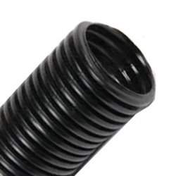Труба гибкая двустенная для кабельной канализации д.90мм, цвет черный, в бухте 50м., без протяжки120990A фото