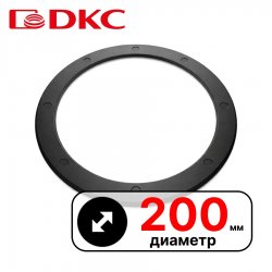 Кольцо резиновое уплотнительное для двустенной трубы D 200мм016200 фото