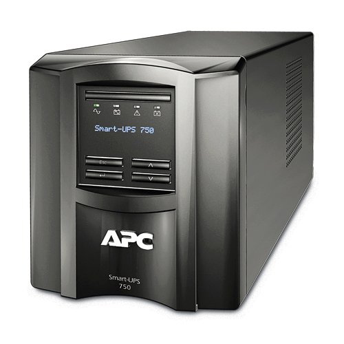 ИБП APC by Schneider Electric Smart-UPS 750VA/500W 230V Line-Interactive Hot Swap User Replaceable Batteries LCD Tower  SMT750I