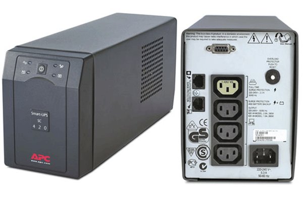 ИБП APC by Schneider Electric Smart-UPS SC 620VA/390W 230V Line-Interactive Hot Swap User Replaceabl