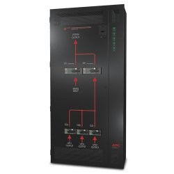 Панель параллельного сервисного байпаса APC, до 3 блоков 30-40kVA, 400V, SBPAR30K40H-WP