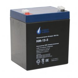 Парус электро  HM-12-5 cвинцово-кислотная аккумуляторная батарея 12 В / 5 Ач
