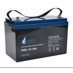Парус электро  HML-12-100 АКБ с длительным сроком службы 12 В / 100 Ач