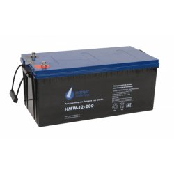 Парус электро  HMW-12-200 АКБ с высокой энергоотдачей 12 В / 200 Ач