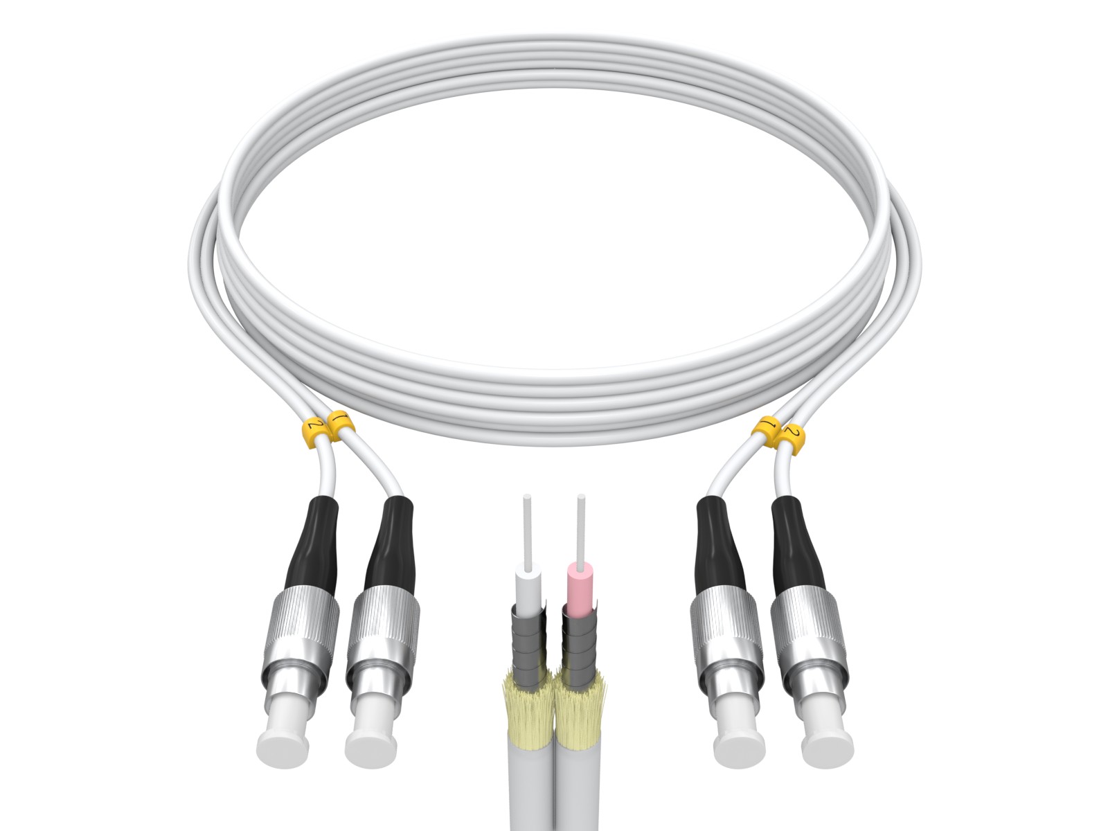 Оптический патч корд FC - описание, преимущества, особенности, характеристики Оптический патч корд FC - описание, преимущества, особенности, характеристики