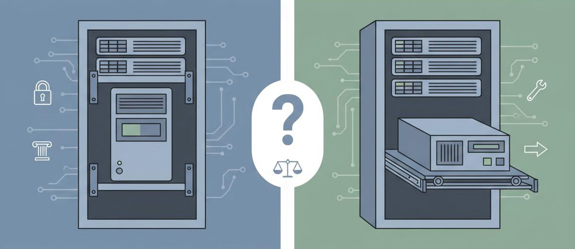 Выбор серверной полки - стационарная или выдвижная Выбор серверной полки - стационарная или выдвижная