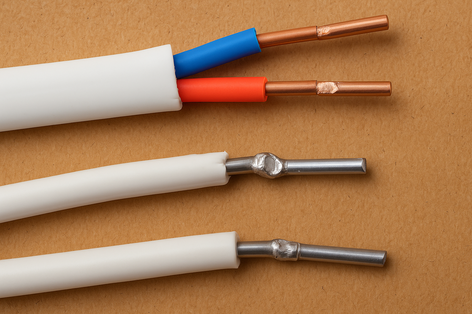 Какая проводка лучше медная или алюминиевая?