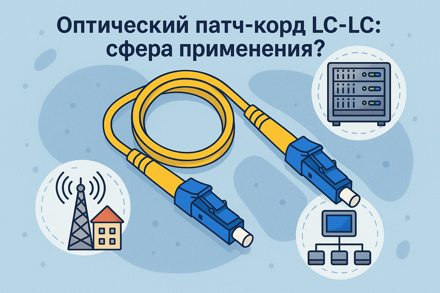 Оптический патч-корд LС-LС: сфера применения?