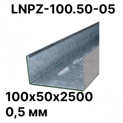 Лоток неперфорированный 100х50х2500 0,5 мм LNPZ-100.50-05 RC19LNPZ-100.50-05 RC19 фото