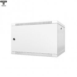 ТЕЛКОМ TL-6.6.3-M.7035Ш Шкаф 6U 600x350x356мм (ШхГхВ) телекоммуникационный 19 настенный, дверь металл, цвет серый (RAL7035)